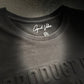 Product of Good Vibes Black Embossed Crew Neck T-Shirt