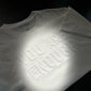 Product of Good Vibes "You Are Enough" White Embossed Crew Neck T-Shirt