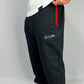 Product of Good Vibes Fitted Black Joggers - Red Pockets